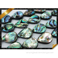 Abalone Shell Beads Flat Teardrop Bead, Abalone Jewelry (APS021)